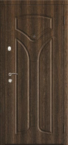 Входная дверь с МДФ панелями в квартиру №46