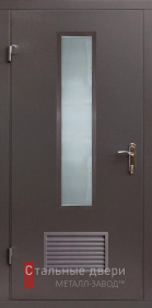 Стальная дверь Дверь в котельную №36 с отделкой Порошковое напыление