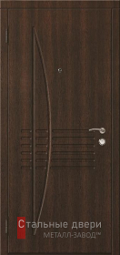 Стальная дверь Утеплённая дверь №36 с отделкой МДФ ПВХ