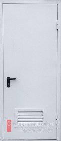 Стальная дверь Дверь в котельную №24 с отделкой Нитроэмаль