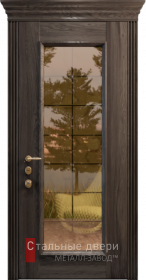 Входные двери МДФ в Мытищах «Двери МДФ со стеклом»